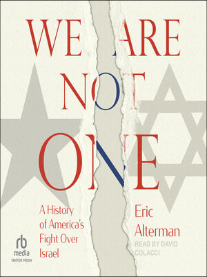 cover image of We Are Not One